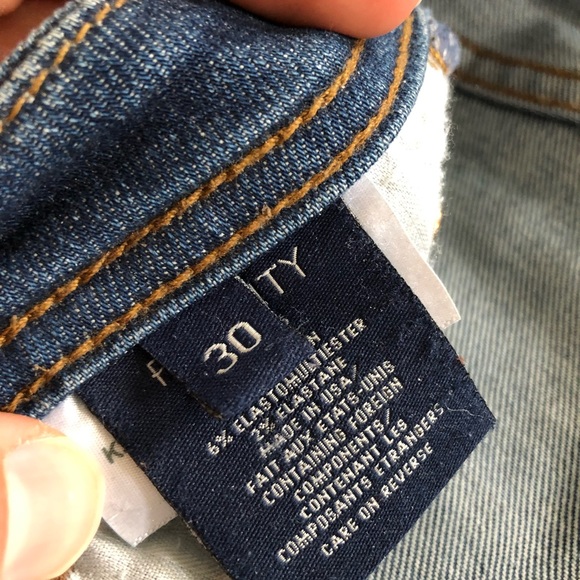 Fidelity Jeans, Belvedere Crop, Mid Rise, Size 30 - Picture 6 of 10